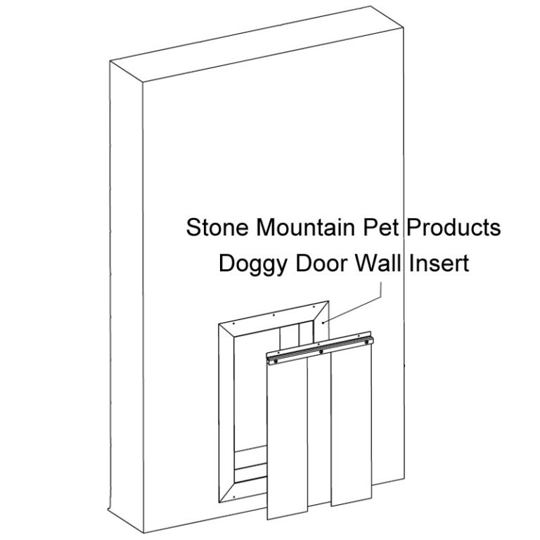 Dog Door Weather Flaps Stone Mountain Pet Products