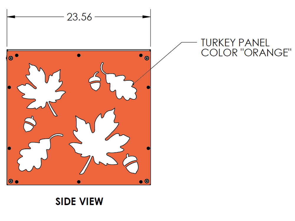 Fall Leaves Cube - Image 4