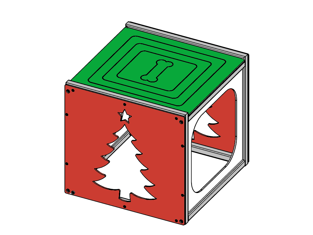 Christmas Tree Cube