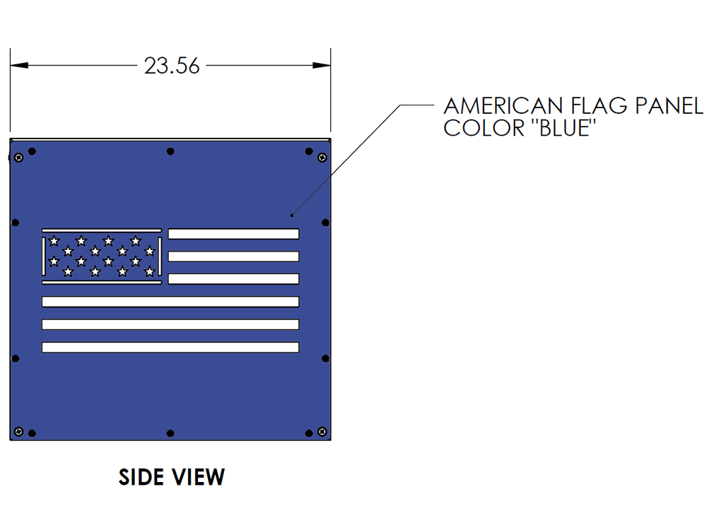 American Flag Cube - Image 2