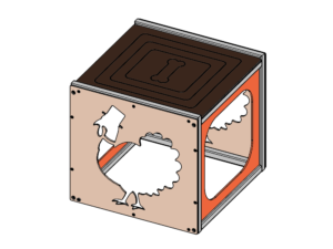 Thanksgiving Turkey Cube